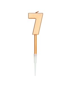 Vela Nº 7 Bronce Metal