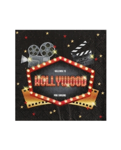 Servilletas Hollywood 33X33cm Papel 3 Capas ***OFERTA DTO NO ACUMULABLE