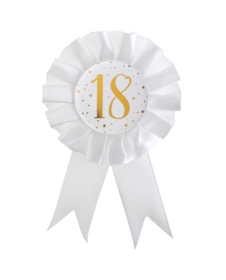 Condecoracion Numero 18 Oro 8X15cm Pes Y Metal ***OFERTA DTO NO ACUMULABLE