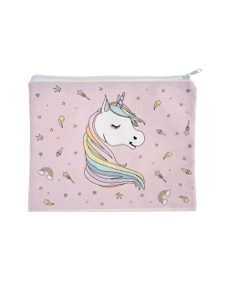 Monedero Unicornio 21 X 16cm Algodon ***OFERTA DTO NO ACUMULABLE