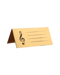 Marcasitio Musica Oro 7X3cm Carton ***OFERTA DTO NO ACUMULABLE