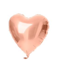 18/45cm Corazon Oro Rosa