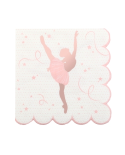 Servilletas Bailarina 25X25cm Papel 3 Capas ***OFERTA DTO NO ACUMULABLE