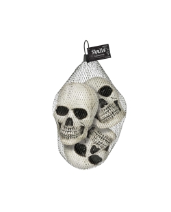 Calaveras Plastico 10X10cm 