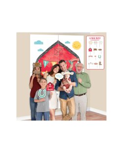 Decor. Pared Con Kit Acc. Foto Granja