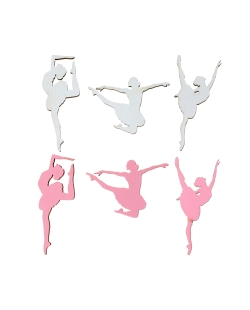 Deco Mesa Confeti 1X2cm Madera Y Poliester ***OFERTA DTO NO ACUMULABLE