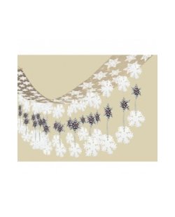Decoracion Colgante Foil:Copos De Nieve 3.6M ***OFERTA DTO NO ACUMULABLE