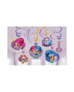 Decoracion Colg: Shimmer &amp; Shine ***OFERTA DTO NO ACUMULABLE