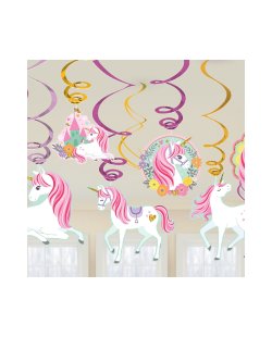 Colgantes espiral Unicornio Magico ***OFERTA DTO NO ACUMULABLE