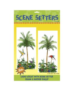 Decorado Pared Palmera Fondos para Photocall - 3,7m 