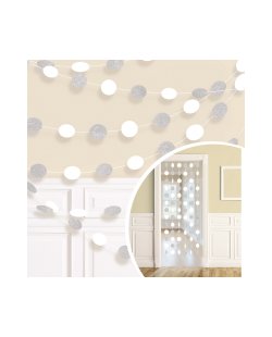 Decoracion Colgante Cuerdas con Purpurina - 2,1m 