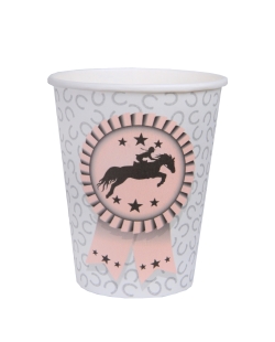 Vasos Equitacion 7.8 X 9.7cm  27cl Carton ***OFERTA DTO NO ACUMULABLE