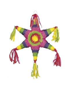 Piñata 3D Estrella Mexico 51X51cm