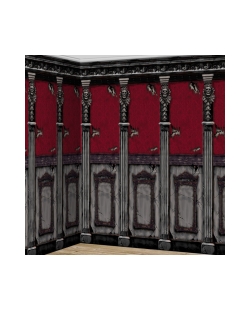 Decoracion Pared Mansion Gotica 121X609cm 