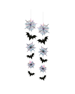 Deco Colgante Happy Halloween 70cm 2 Unidades