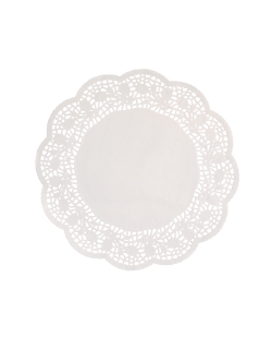 Blondas Blancos 30,5cm Papel