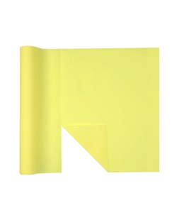 Camino mesa Eternity precorte Amarillo Limon 40cm Airlaid 65 gr/m2 De 4,8m ***OFERTA DTO NO ACUMULABLE