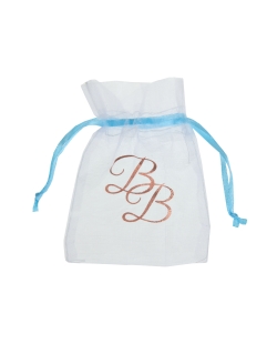 Bolsas Bb Azul 7.5 X 10cm T.Organza ***OFERTA DTO NO ACUMULABLE