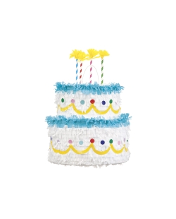 Piñata 3D Tarta Cumpleaños 28X36cm