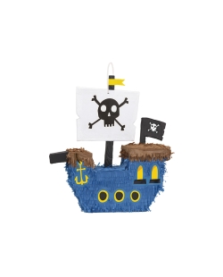 Piñata 3D Barco Pirata 43X50cm
