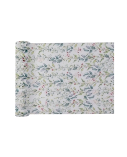 Camino Mesa Boda Verde 26cm X 3m Velo Poliester ***OFERTA DTO NO ACUMULABLE