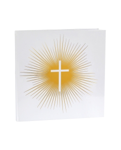 Libro Firmas Ceremonia Oro 24 X 24cm 20Pag. Papel ***OFERTA DTO NO ACUMULABLE