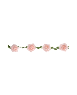Guirnalda Rosas 50mm X 120cm Poliester Y Polietieno ***OFERTA DTO NO ACUMULABLE