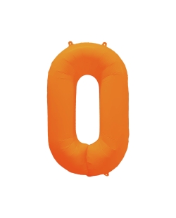 Rm Forma Numero 0 Naranja Neon 86X70cm ***OFERTA DTO NO ACUMULABLE