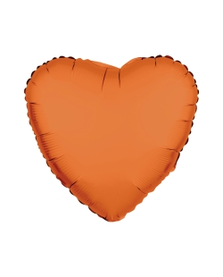 18/43cm Corazon Naranja Neon ***OFERTA DTO NO ACUMULABLE