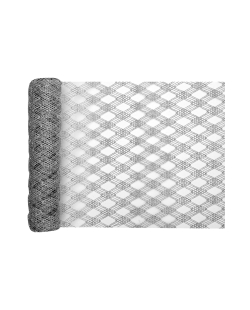 Camino Mesa Lure X Plata 28cm X 3m Poliester ***OFERTA DTO NO ACUMULABLE