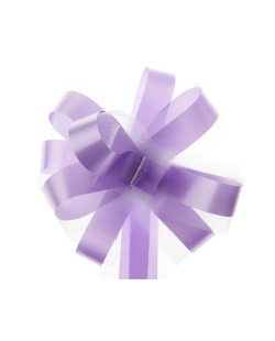 Lazo Facil Tul Lila 5cm Poliprop. Y Poliester ***OFERTA DTO NO ACUMULABLE