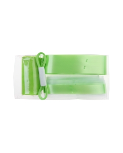 Kit Lazo Coche Verde 26 X 12 X 5cm Tejido No Tejd. Poliester Y Poliprop. ***OFERTA DTO NO ACUMULABLE
