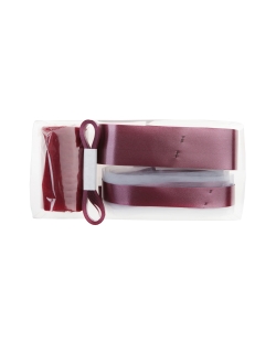 Kit Lazo Coche Burdeos 26 X 12 X 5cm Tejido No Tejd. Poliester Y Poliprop. ***OFERTA DTO NO ACUMULABLE