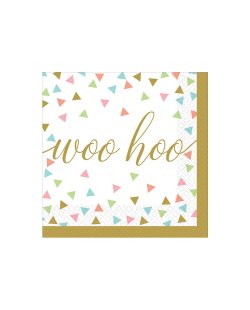 Servilletas Confetti Fun BeverEdad Napkins 25cm 