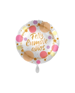 17/43CM FELIZ CUMPLEA&Ntilde;OS PUNTOS ***OFERTA DTO NO ACUMULABLE