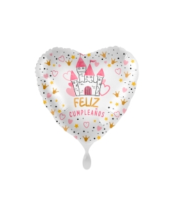 17/43CM FELIZ CUMPLEA&Ntilde;OS PRINCESA ***OFERTA DTO NO ACUMULABLE