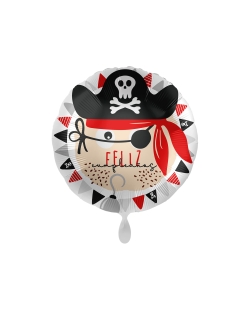17/43CM FELIZ CUMPLEA&Ntilde;OS PIRATA ***OFERTA DTO NO ACUMULABLE