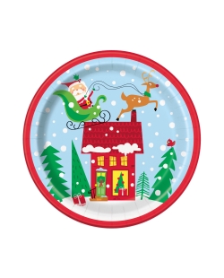 Platos 22,8cm Santa Color