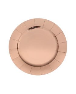 Bajoplato Mtl Rosa 33cm Carton ***OFERTA DTO NO ACUMULABLE