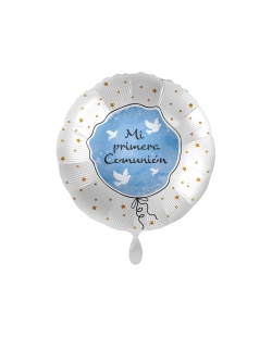 17/43CM MI PRIMERA COMUNION PALOMAS AZUL ***OFERTA DTO NO ACUMULABLE