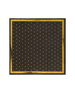 Servilletas Puntos Negro 33X33cm Papel 3 Capas ***OFERTA DTO NO ACUMULABLE