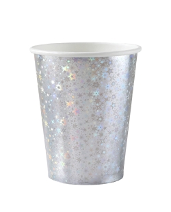 Vasos Brillante Plata 7.8 9.7cm 27cl Carton ***OFERTA DTO NO ACUMULABLE