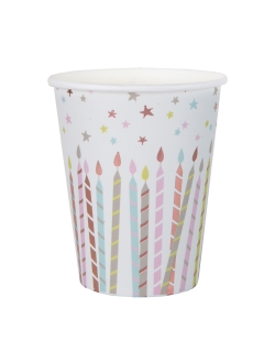 Vasos Pastel 7.8X9.7cm 27cl Carton ***OFERTA DTO NO ACUMULABLE