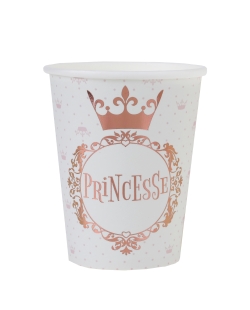 Vasos Princesa Rosa 7.8 X 9.7cm 27cl Carton ***OFERTA DTO NO ACUMULABLE