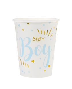Vasos Niño Boy 7.8 X 9.7cm 27cl Carton ***OFERTA DTO NO ACUMULABLE