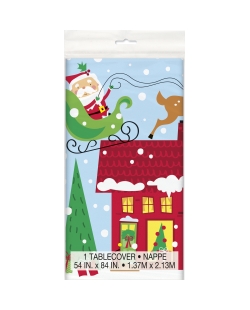 Mantel Plastico Santa Color 137 X 213cm