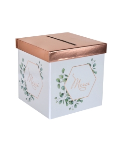 Hucha Bucolico Merci 20X20X20cm Carton ***OFERTA DTO NO ACUMULABLE