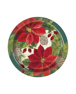 Platos 17,5cm Poinsettia
