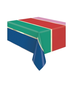 Mantel Plastico Navidad Color 137 X 213cm