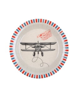 Platos Buen Viaje 22.5cm Carton ***OFERTA DTO NO ACUMULABLE